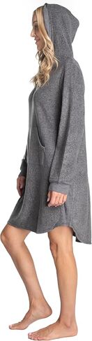 Goodnight Kiss Bear Hug 2 Lounger Fleece Hoodie Sweatshirt Dress in Saudi Arabia
