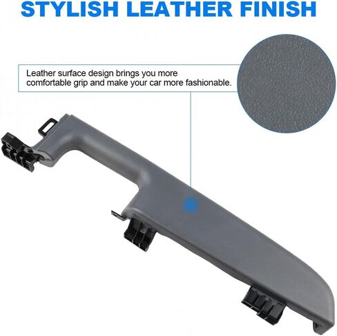 JDMON Front Left Driver Interior Door Armrest Handle Replacement for 1999-2006 Chevy Suburban Avalanche Tahoe GMC Yukon Cadillac Escalade Replacement for 88981547 15703701 15703702 88981548 Dark Gray in Saudi Arabia