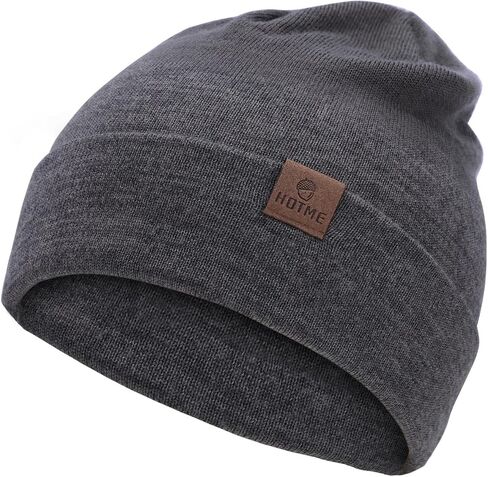 XXL Oversized 100% Merino Wool Beanie Hat for Men & Women, Extra Large Warm Winter Cap for Big Heads, Stretchy Knitted Cap in Kuwait