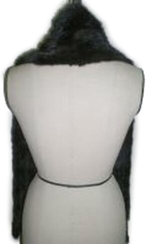 Knitted Mink Mini Shawl & Large Scarf W/Pockets in Saudi Arabia