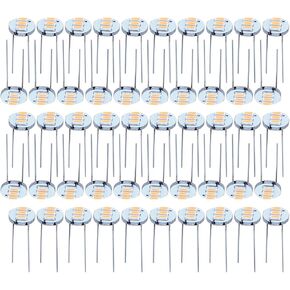 cciyu 4.7mm 3-3014-SMD Purple Instrument Cluster Dash Panel Lights Super Bright:Bulbs For Mini Lights 50PCS