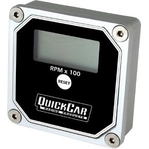 QuickCar Racing Products 611-100 1" Thick LCD Tachometer Gauge