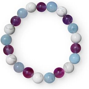 Reiki Infused Aquarius Zodiac Bracelet, Energy Bracelet, Reiki Gift, Reiki bracelets, Reiki jewelry, Gemstone bracelets, Crystal bracelets