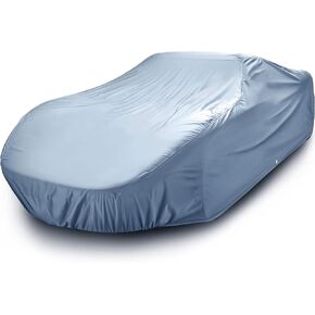 iCarCover Fits: [Cadillac DTS] 2006-2011 Premium Full Car Cover Waterproof All Weather Resistant Custom Outdoor Indoor Sun Snow Storm Protection Form-Fit Padded Cover with Straps