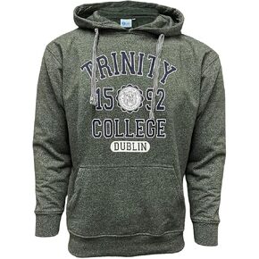 Mens Ireland Moss Green Long Sleeve Trinity College Hoodie