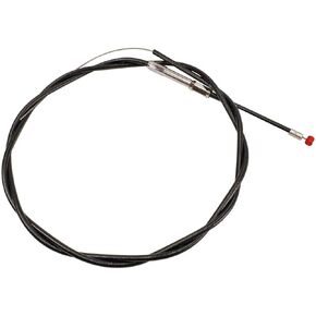 53" Internal Throttle Cable - Black Nylon - 53" Length (Cut to Length Design) w/various barrel ends, fittings, pins and set screws for Harley Applications - Made in USA - Pt# 101-80-30002-08