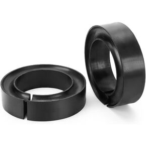 Coil Spring Booster Heavy Duty Car Suspension Lift Kit Coil Spring Isolator fits Front and Rear, Enhance Spring Rate for 5 & 5.5" O.D. Booster Spacers, Rubber Buffers, and Cushions Pack of 2