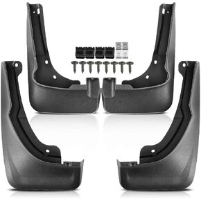 A-Premium Set of 4PCS Mud Flaps Splash Guards Compatible with Mercedes-Benz X253 Series GLC350e 2018-2020, GLC43 AMG 2017-2023, GLC63 AMG 18-21, with Running Board