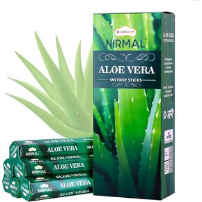 أعواد بخور سداسي الكافور - عبوة مكونة من 6 بخور و120 عصا للتهدئة وتخفيف التوتر والتأمل الواعي | أعواد بخور عطرية صديقة للبيئة وغير سامة وفريدة من نوعها من شوبكارت in Kuwait