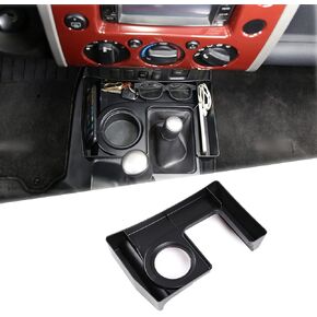 Fit for Toyota FJ Cruiser 2007-2021 Gear Shift Storage Box, Gear Shift Console Side Tray Organizer, Create Extra Storage Space for Passenger Side Organizer Tray(U-Shape)