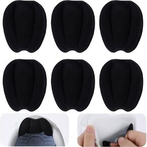 3 Pairs Shoe Tongue Pads for Men, Invisible Forefoot Cushion Mat for Shoe Too Big, Non Slip Tongue Cushion Insert for Loose Shoe, Heel Pads Replacement Shoe Filler for Women
