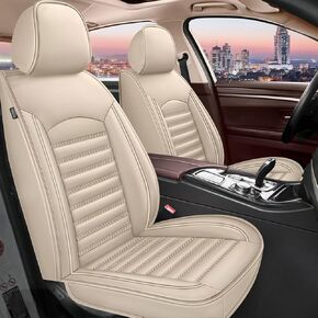 Full Set Car Seat Covers Fit for Jeep Cherokee 2014-2024 Comfortable Waterproof Faux Leather Seat Cushion 2 Rows 5 Seats Automotive Interior Accessories-Black Line