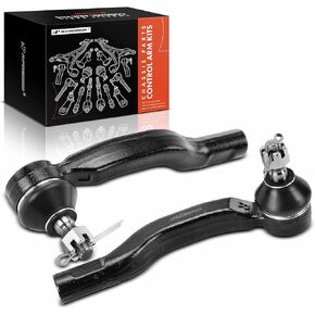 A-Premium 2 x Front Outer Tie Rod Ends, Compatible with Toyota Corolla iM 2017-2018, Prius V 2012-2018, Scion xB 2008-2015, iM 2016