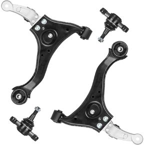 4pc Front Lower Control Arms with Ball Joint Suspension Kit Fit for Hyundai for Sonata 2006 2007 2008 2009 2010 K641392 K641391 K500035 in Kuwait