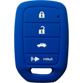 Rpkey Silicone Keyless Entry Remote Control Key Fob Cover Case protector Replacement Fit For 2013 2014 2015 Honda Accord Civic MLBHLIK6-1T 35118-T2A-A20