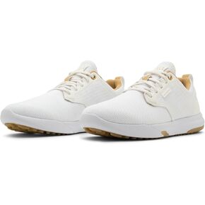 TravisMathew Men's The Daily PRO Hybrid Sneaker, White/Gum, 8.5