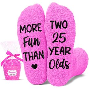 HAPPYPOP 50th Birthday Gifts Ideas - Socks for 50 Year Olds, Best Gifts for 50 Year Old Middle Aged Women Men, Gift Ideas for 50 Year Olds