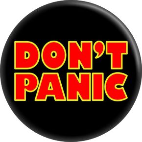 Don't Panic - 1.25" Round Button