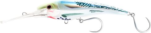 Nomad Design DTX Minnow 200 مع نظام Autotune حاصل على براءة اختراع - حركة السباحة المتعثرة، BKK Diablo 5X Singles 11/0 Hooks، 200 SNK 8، 40 قدم، وردي فاقع in Saudi Arabia