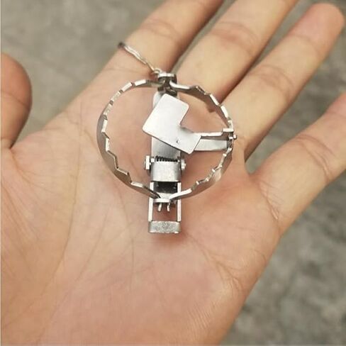 2 Pcs Mini Bear Trap Keychain Funny Keychain Unzip Key Chain Mouse Trap That Works Cool Keychain Funny Keychains in Saudi Arabia