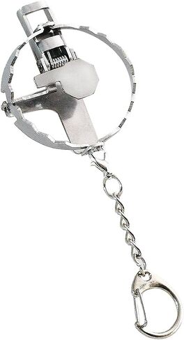 2 Pcs Mini Bear Trap Keychain Funny Keychain Unzip Key Chain Mouse Trap That Works Cool Keychain Funny Keychains in Saudi Arabia
