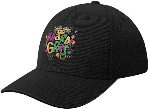 Mardi Gras 2024 Hat Baseball Cap Sports Casquette Adjustable Leisure Dad Trucker Hat in Saudi Arabia