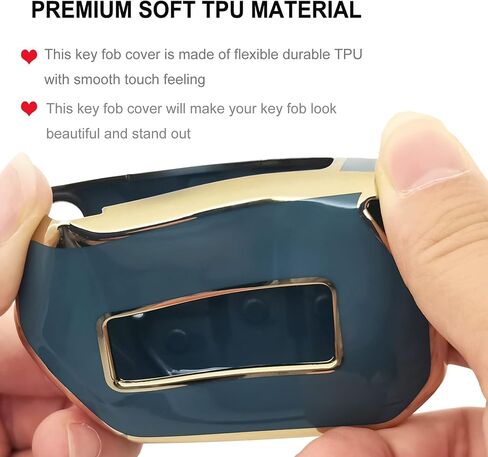 Key Fob Cover for Jeep with Keychain Soft TPU Car Key Shell Case Protector Compatible with Jeep 2020 2021 Gladiator JT Sahara JLU 2018-2021 Jeep Wrangler JL JLU Rubicon (White) in Kuwait