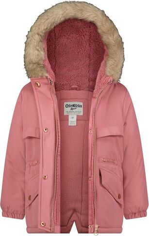 OSHKOSH B'GOSH Girls' Heavyweight Warm Hooded Parka Winter Coat in Saudi Arabia