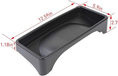 RT-TCZ JK Dashboard Storage Organizer Tray Phone Sunglasses Box Container for 2007-2010 Jeep Wrangler JK JKU Unlimited in Saudi Arabia