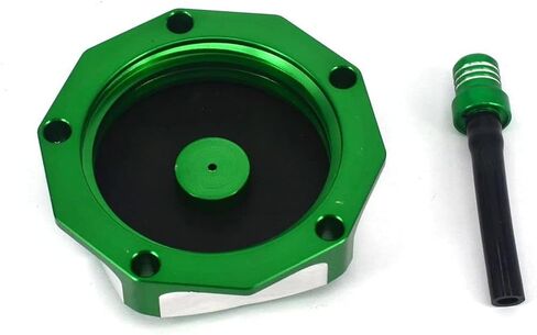 Dirt Bike Gas Cap Fuel Tank Cap for KLX110/L 2010-2024, KLX140/L 2008-2024, KX250 2005-2008/2019-2024, KX250F 2006-2019 And More Dirt Pit Bike, GREEN in Kuwait