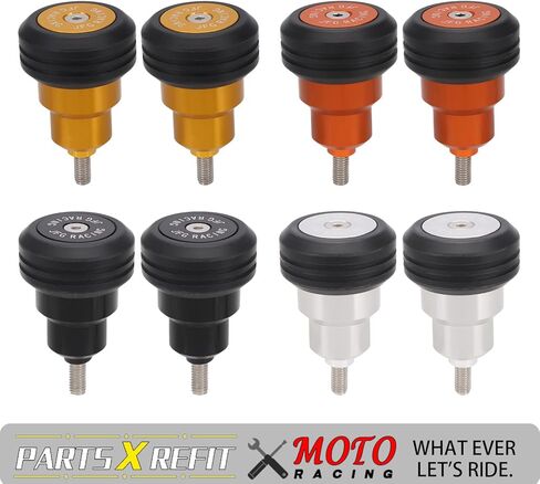 JFG RACING Frame Slider for Surron Light Bee,CNC Crash Protector Pads for Electric Dirt Bike Surron Light Bee X/Surron Light Bee S/X160/X260-Black in Kuwait