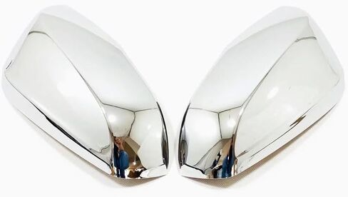 Side View Mirror Cover Compatible With Toyota Sienna 2021 2022 2023 2024 Rearview Mirror Trims Exterior Car Accessories ABS 2PCS(Glossy Chrome Style) in Saudi Arabia