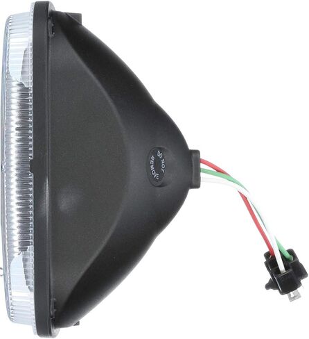 مصباح أمامي LED 27645C من Truck-Lite (مستطيل مقاس 4 بوصات × 6 بوصات، عدسة بولي كربونات، ألومنيوم، شعاع عالٍ، 12-24 فولت) in Kuwait