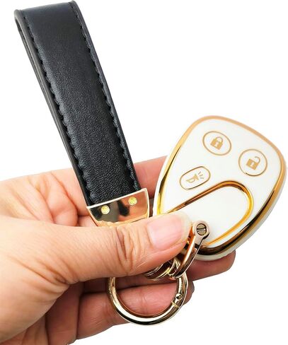 TPU Key Fob Cover fit for Chevy Tahoe Suburban Silverado Avalanche Equinox Sierra Yukon Cadillac Hummer Torrent in Kuwait