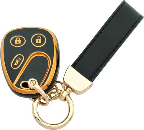 TPU Key Fob Cover fit for Chevy Tahoe Suburban Silverado Avalanche Equinox Sierra Yukon Cadillac Hummer Torrent in Kuwait