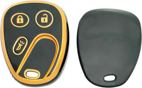 TPU Key Fob Cover fit for Chevy Tahoe Suburban Silverado Avalanche Equinox Sierra Yukon Cadillac Hummer Torrent in Kuwait