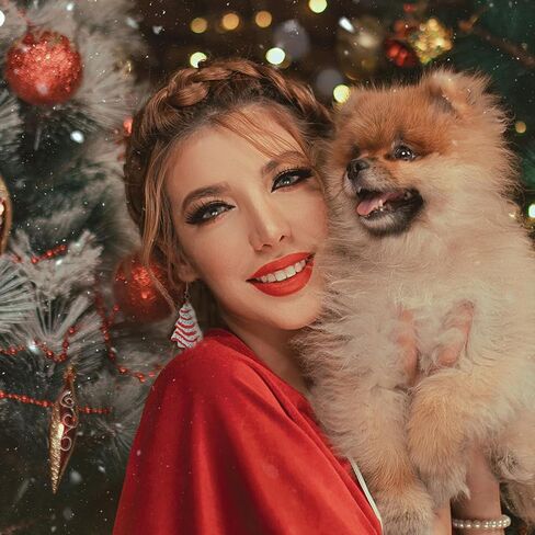 Christmas Tree Earrings for Women ​​Xmas Earrings Colourful Christmas Tree Drop Dangle Earrings Christmas Tree Cake Earrings Christmas Tree Cat Earrings Acrylic Christmas Holiday Jewelry in Kuwait