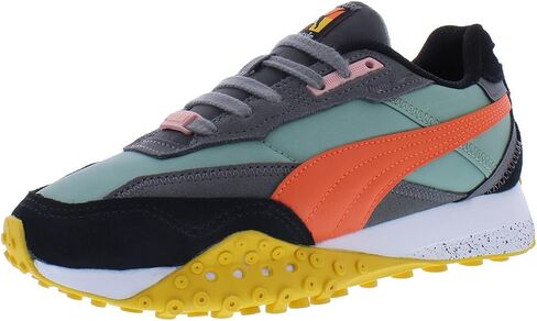 PUMA Womens Blktop Rider Brand Love Lace Up Sneakers Shoes Casual - Green in Saudi Arabia
