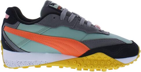PUMA Womens Blktop Rider Brand Love Lace Up Sneakers Shoes Casual - Green in Saudi Arabia