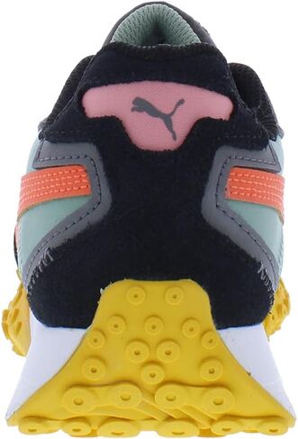 PUMA Womens Blktop Rider Brand Love Lace Up Sneakers Shoes Casual - Green in Saudi Arabia