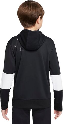 بلوفر بغطاء رأس للأولاد من Nike Air Jordan Core Performance Therma (أسود) مقاس صغير in Saudi Arabia