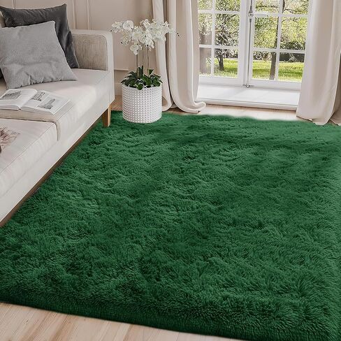 سجاد 5x7 لغرفة المعيشة، سجاد منطقة رقيق 5x7 لغرفة النوم، سجادة قطيفة غير قابلة للانزلاق لغرفة اللعب، سجادة أشعث ناعمة لغرفة الأطفال، سجادة غامضة لغرفة النوم، رمادي in Kuwait