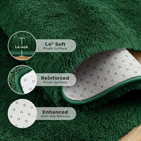 سجاد 5x7 لغرفة المعيشة، سجاد منطقة رقيق 5x7 لغرفة النوم، سجادة قطيفة غير قابلة للانزلاق لغرفة اللعب، سجادة أشعث ناعمة لغرفة الأطفال، سجادة غامضة لغرفة النوم، رمادي in Kuwait