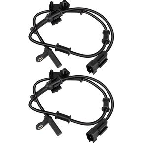 OCPTY ABS Wheel Speed Sensor Compatible for Dodge & for Chrysler Models- Challenger/Charger 2011-2014, 300 2011-2014 - Front Driver & Passenger Side, Pack of 2