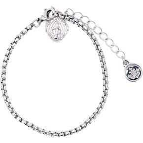 My Saint My Hero Miraculous Marian Consecration Bracelet - Silvertone