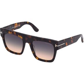 Tom Ford RENEE FT 0847 Dark Havana/Smoke Shaded 52/21/140 women Sunglasses