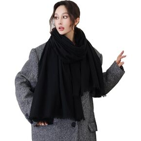 iCuviy Large Pashmina Shawls & Wraps for Women Extra Soft Cashmere Feel Throw Womens Fall Scarfs Shawls & Wraps for Wedding