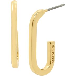 AllSaints Women's Oval Hoop Earrings