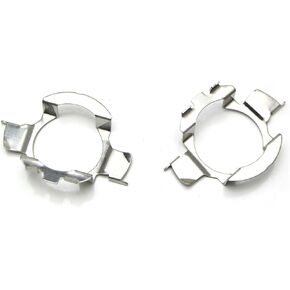 iJDMTOY H7 Bulb Size Holder Adapter Retainers Clips, Compatible with Many European Cars for Low Beam LED Light Upgrade
