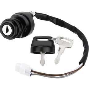 M MATI Ignition Key Switch for Kawasaki Prairie 650 700 Brute Force 650-4x4 KFX700 2002-2013 27005-1267 27005-1230